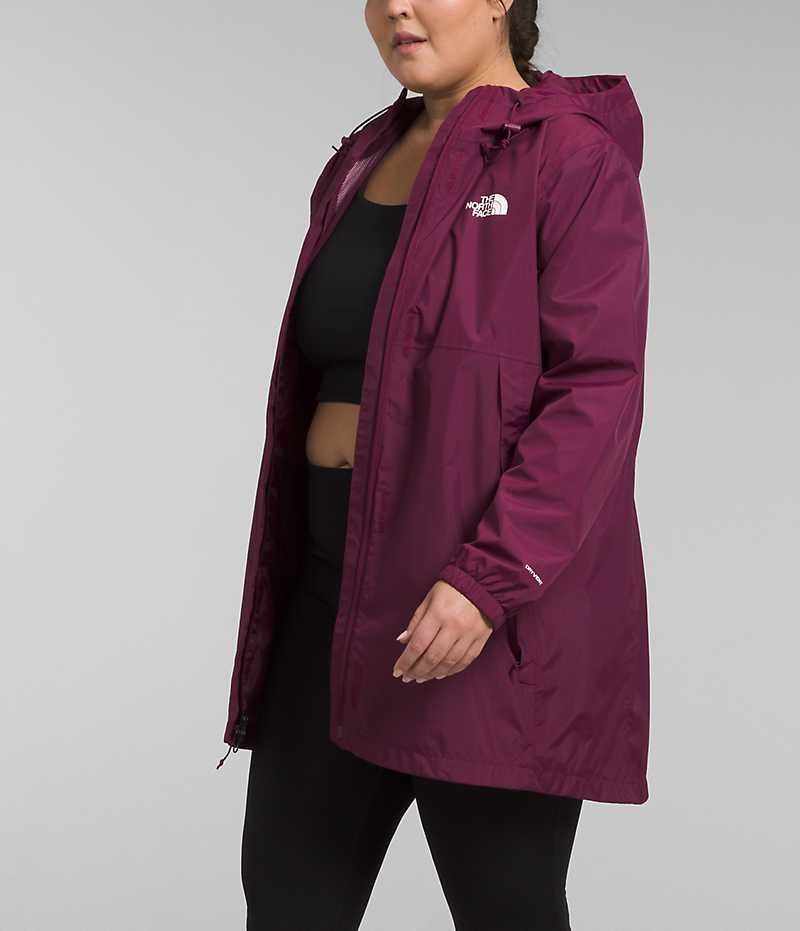 The North Face Plus Antora Parka Kadın Küpe Çiçeği | ISTANBUL AQDF