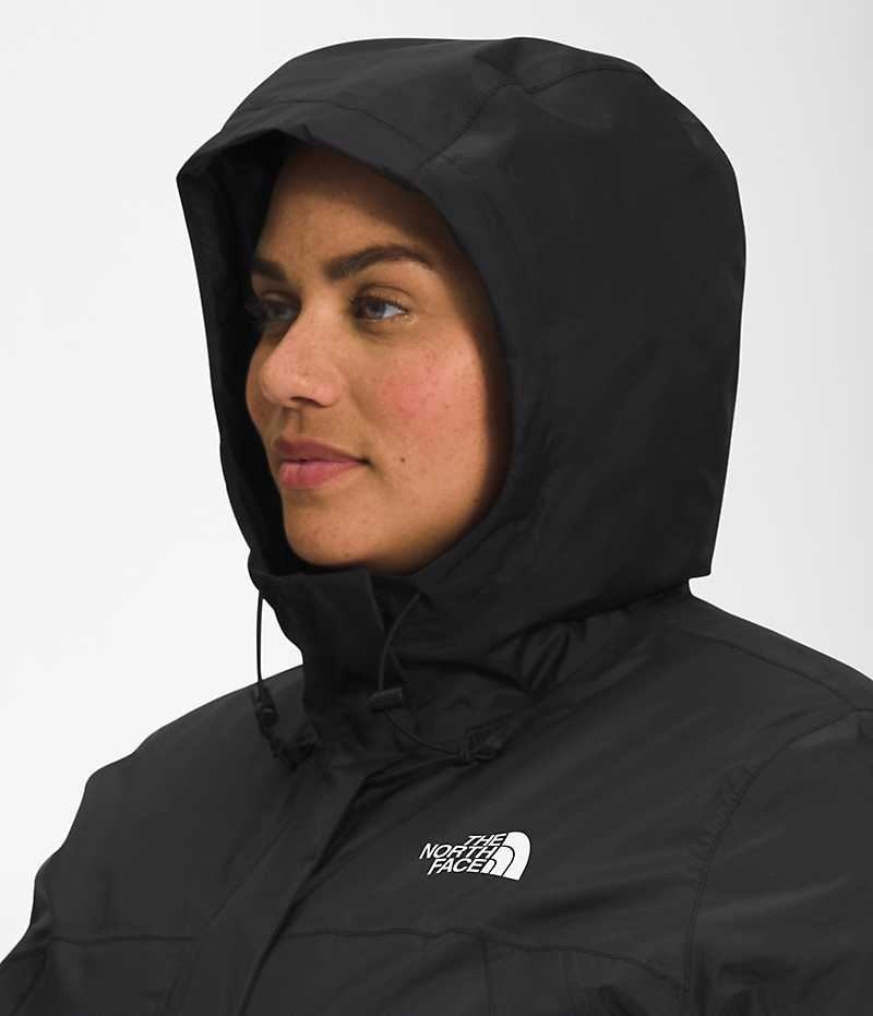 The North Face Plus Antora Parka Kadın Siyah | ISTANBUL ANLU