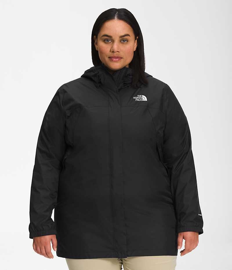 The North Face Plus Antora Parka Kadın Siyah | ISTANBUL ANLU