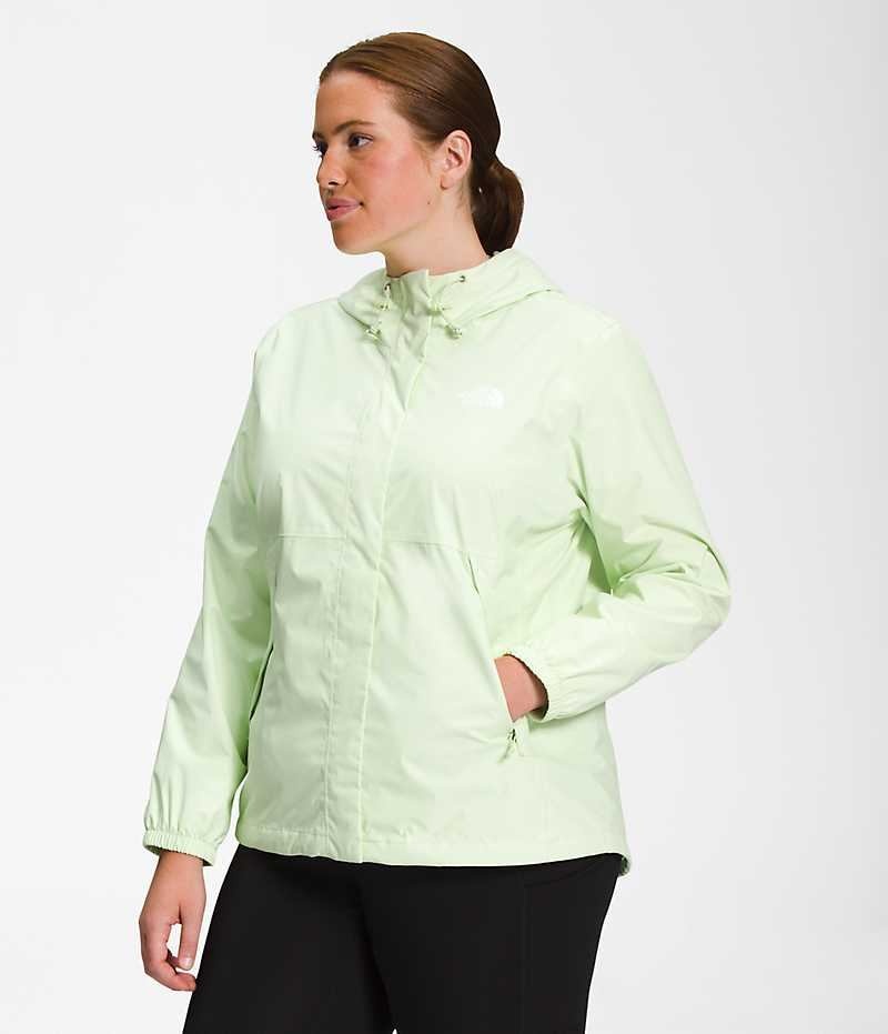 The North Face Plus Antora Yağmurluk Kadın Nane | TÜRKIYE XKFN