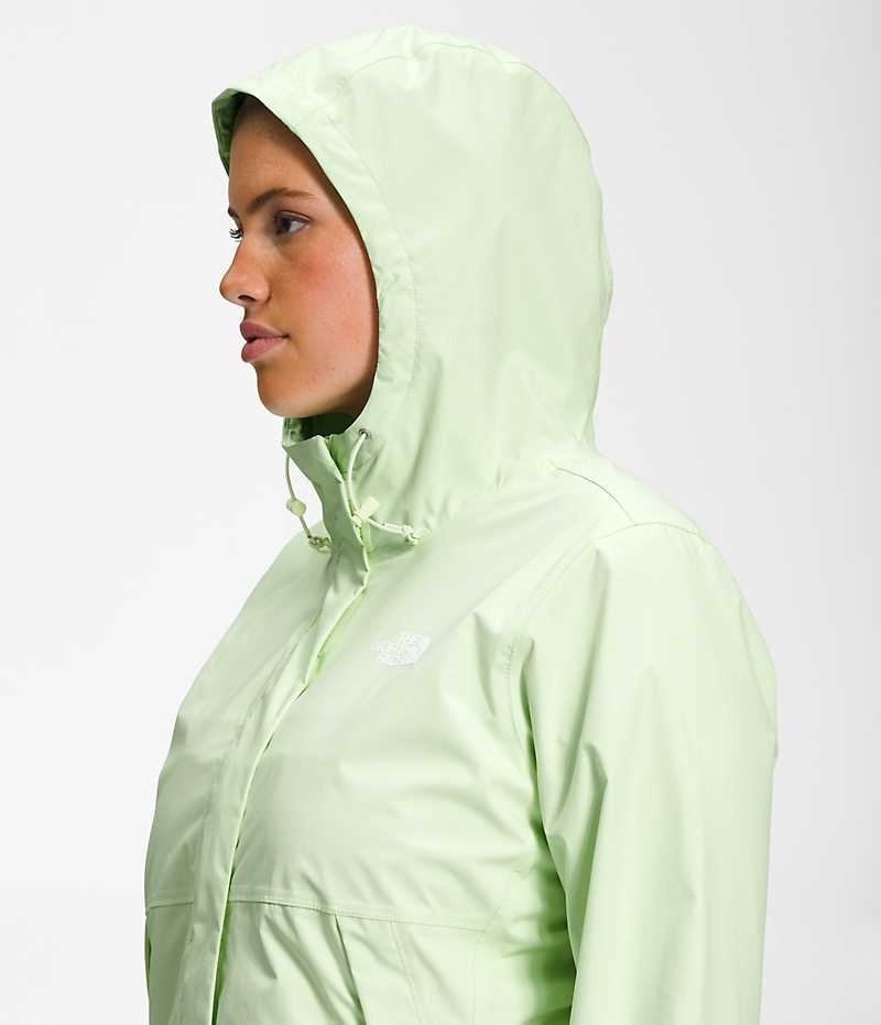 The North Face Plus Antora Yağmurluk Kadın Nane | TÜRKIYE XKFN
