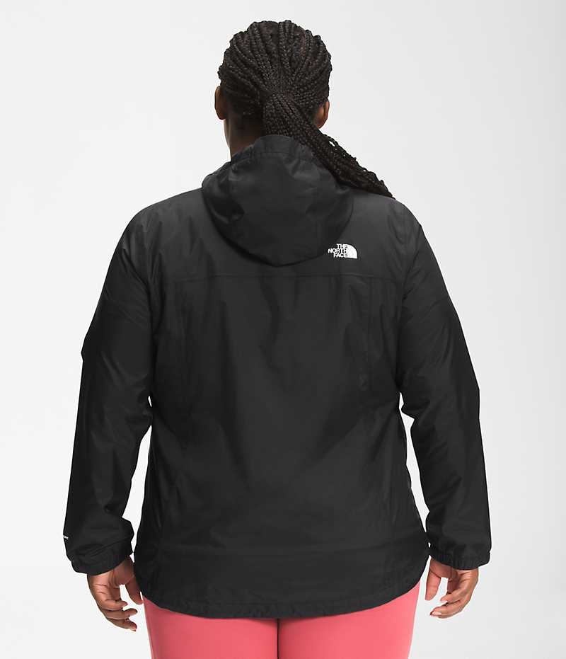 The North Face Plus Antora Yağmurluk Kadın Siyah | ISTANBUL ZEOX