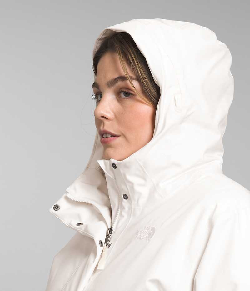 The North Face Plus Arctic Parka Kadın Beyaz | TÜRKIYE QUNW