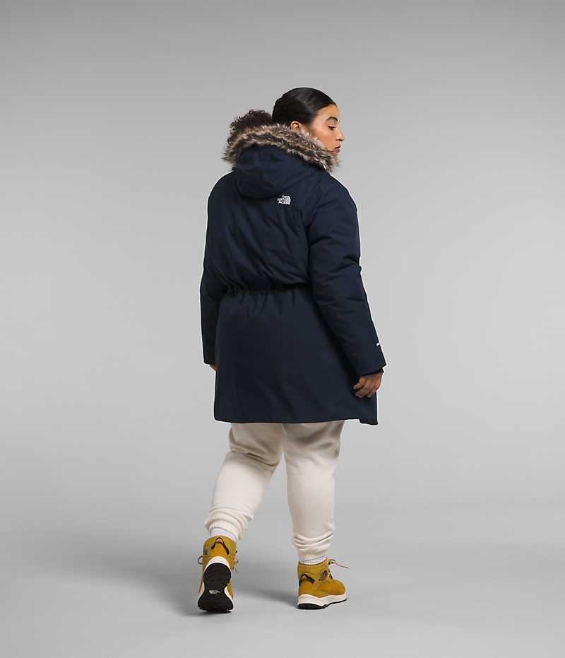 The North Face Plus Arctic Parka Kadın Lacivert | ISTANBUL KPCY