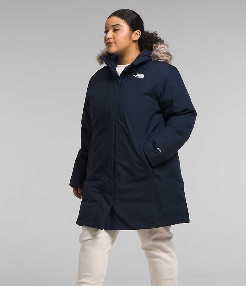 The North Face Plus Arctic Parka Kadın Lacivert | ISTANBUL KPCY