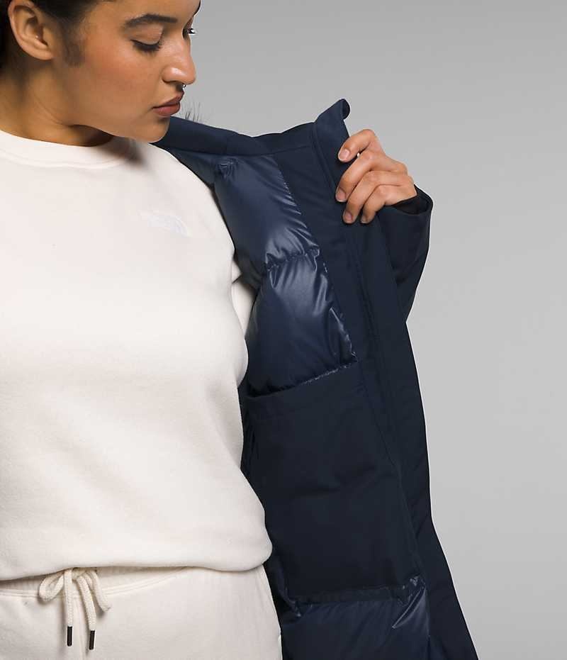 The North Face Plus Arctic Parka Kadın Lacivert | ISTANBUL KPCY