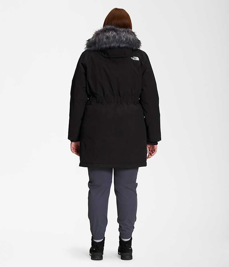 The North Face Plus Arctic Parka Kadın Siyah | ISTANBUL TJBU