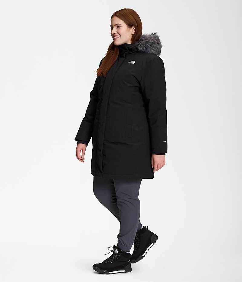 The North Face Plus Arctic Parka Kadın Siyah | ISTANBUL TJBU
