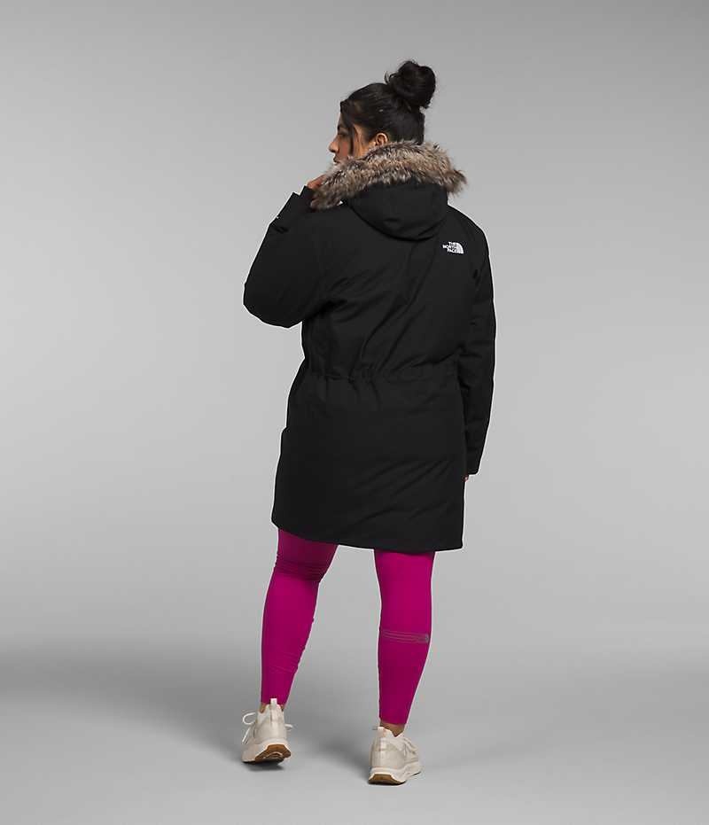 The North Face Plus Arctic Parka Kadın Siyah | TÜRKIYE SCYW