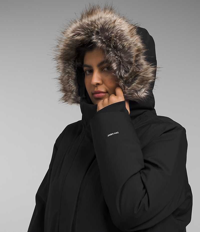 The North Face Plus Arctic Parka Kadın Siyah | TÜRKIYE SCYW