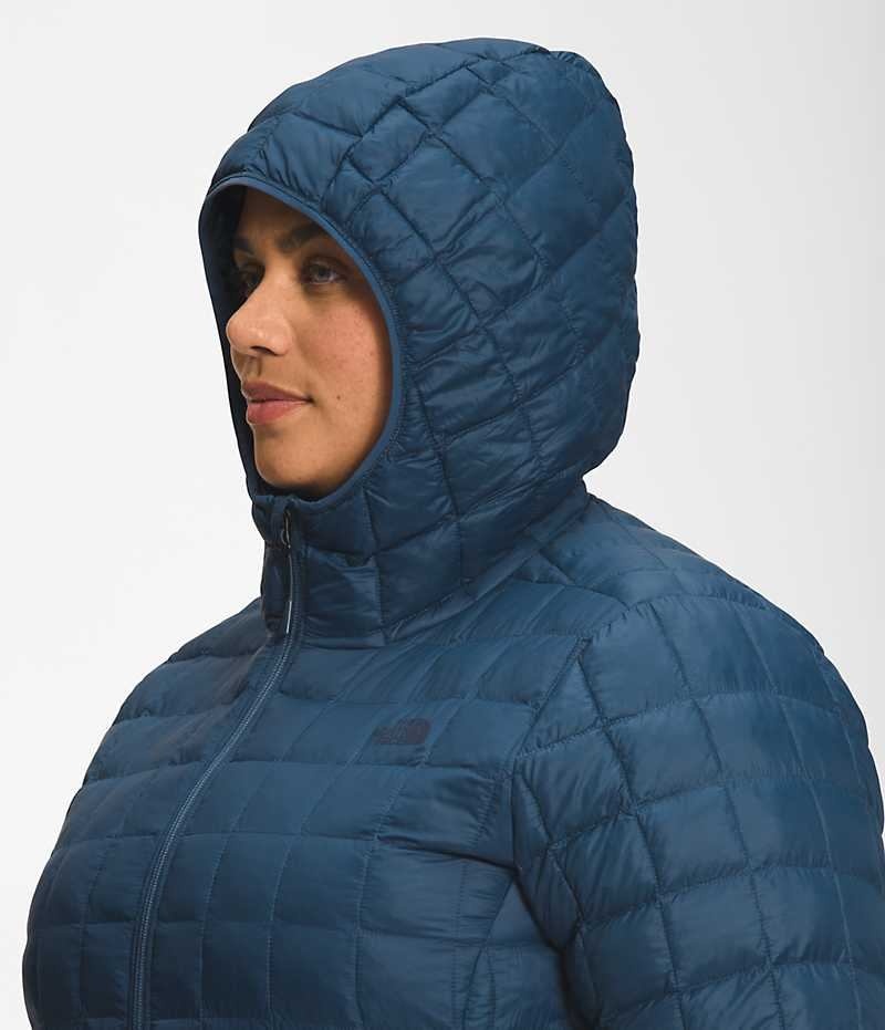 The North Face Plus ThermoBall™ Eco Parka Kadın Mavi | TÜRKIYE SLFA
