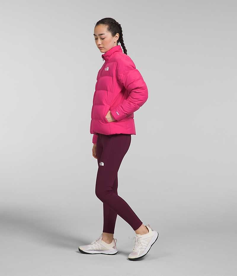 The North Face Reversible North Aşağı Ceket Kiz Çocuk Pembe | ISTANBUL ITVG