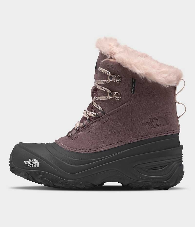 The North Face Shellista V Dantel Su Geçirmez Kışlık Bot Erkek Çocuk Küpe Çiçeği | ISTANBUL NFQE