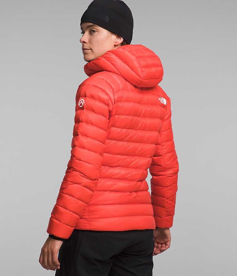 The North Face Summit Series Breithorn Hoodie Aşağı Ceket Kadın Turuncu | TÜRKIYE NQFD
