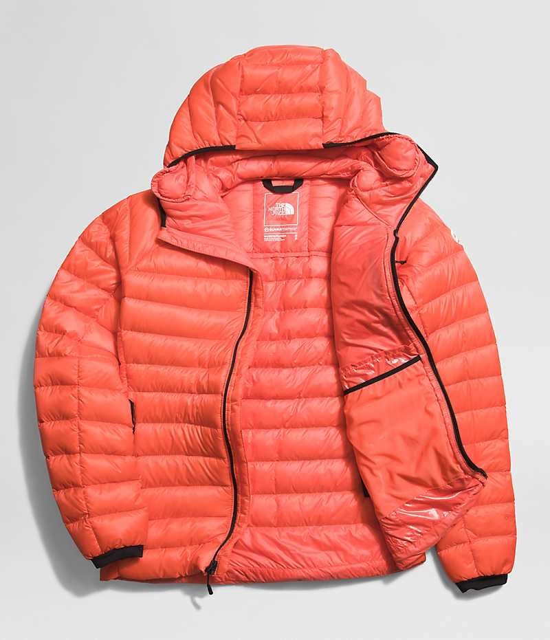 The North Face Summit Series Breithorn Hoodie Aşağı Ceket Kadın Turuncu | TÜRKIYE NQFD