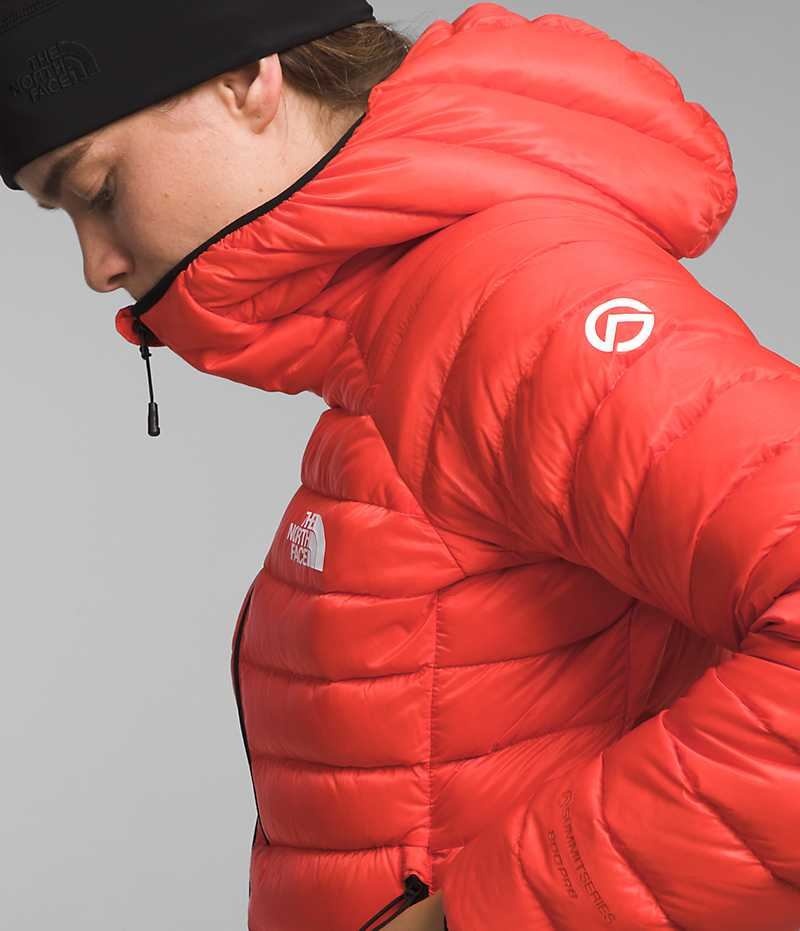 The North Face Summit Series Breithorn Hoodie Aşağı Ceket Kadın Turuncu | TÜRKIYE NQFD