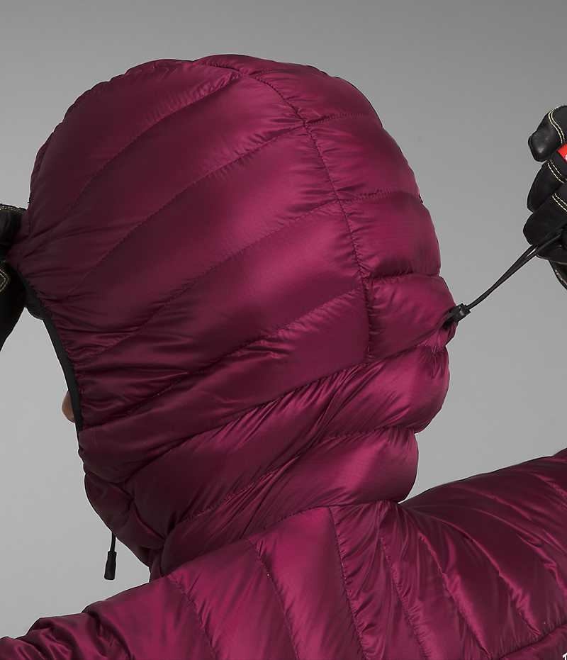 The North Face Summit Series Breithorn Hoodie Aşağı Ceket Kadın Bordo | TÜRKIYE XOQC