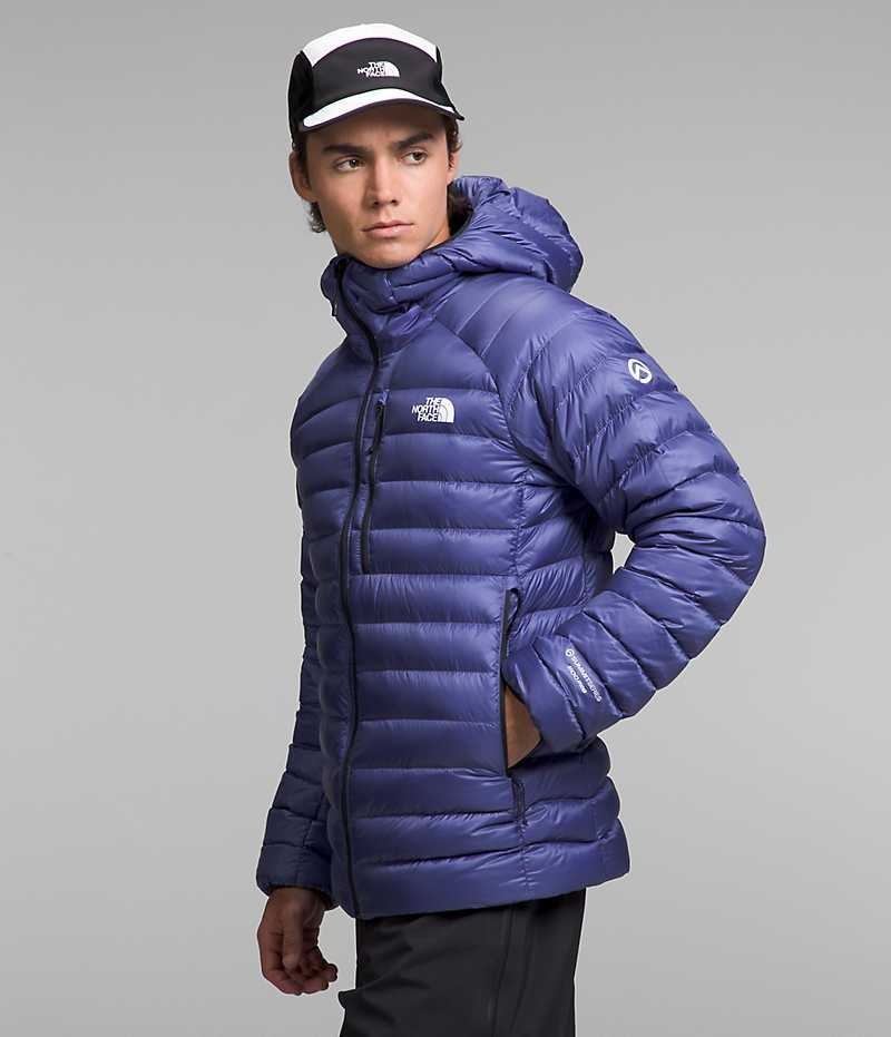 The North Face Summit Series Breithorn Kapüşonlu Ceket Erkek Mavi | ISTANBUL VWPH
