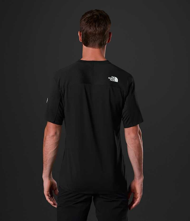 The North Face Summit Series Crevasse Kısa Sleeve Tişört Erkek Siyah | TÜRKIYE VIDN