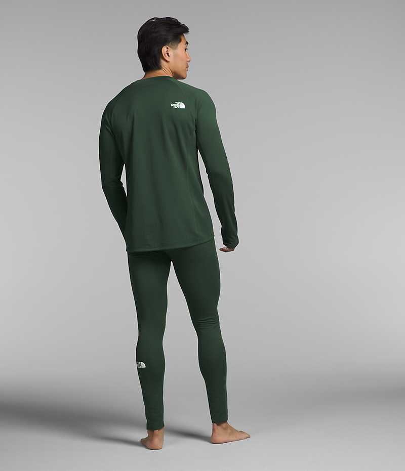 The North Face Summit Series Pro 120 Crew Sweatshirt Erkek Yeşil | ISTANBUL WZDP