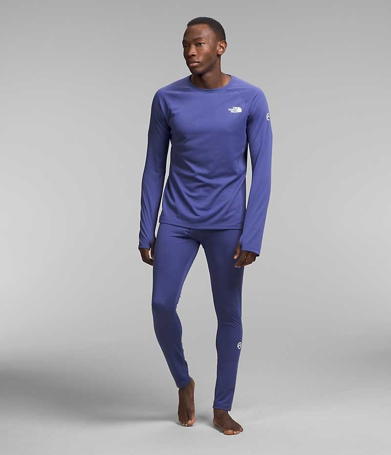The North Face Summit Series Pro 120 Crew Sweatshirt Erkek Mavi | TÜRKIYE ARPH