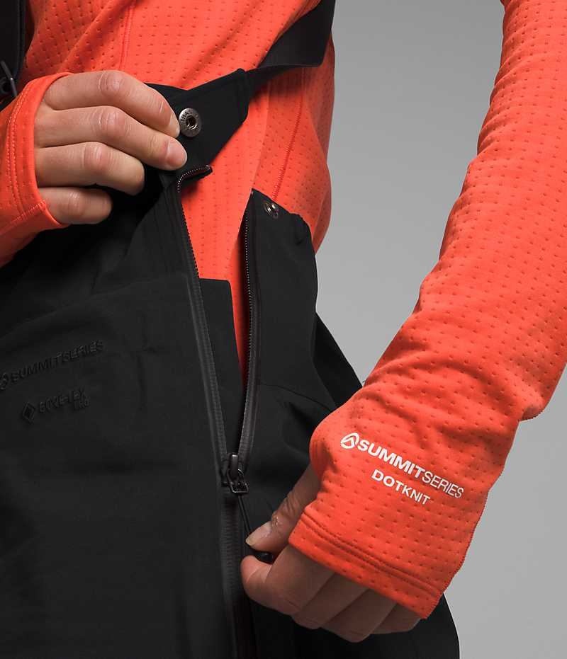 The North Face Summit Series Pumori GTX Pro Bib Pantolon Kadın Siyah | ISTANBUL VFPL