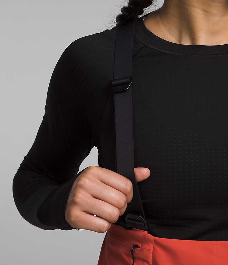 The North Face Summit Series Pumori GTX Pro Bib Pantolon Kadın Kırmızı | TÜRKIYE RKEY
