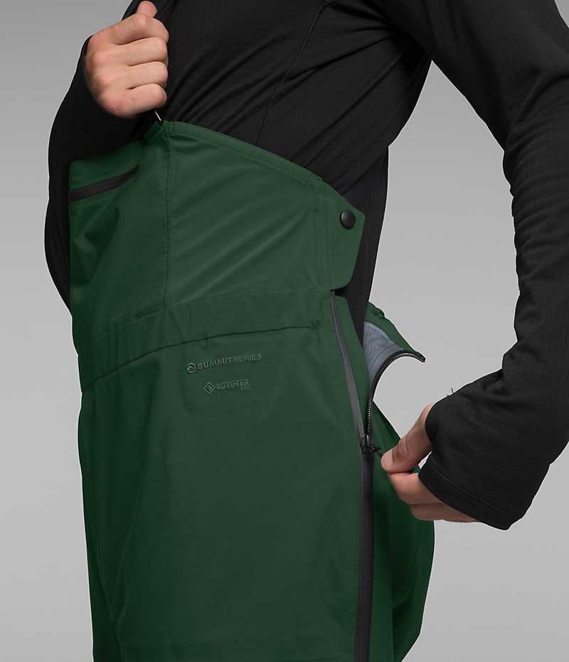 The North Face Summit Series Pumori GTX Pro Bib Pantolon Erkek Yeşil | TÜRKIYE NXYC