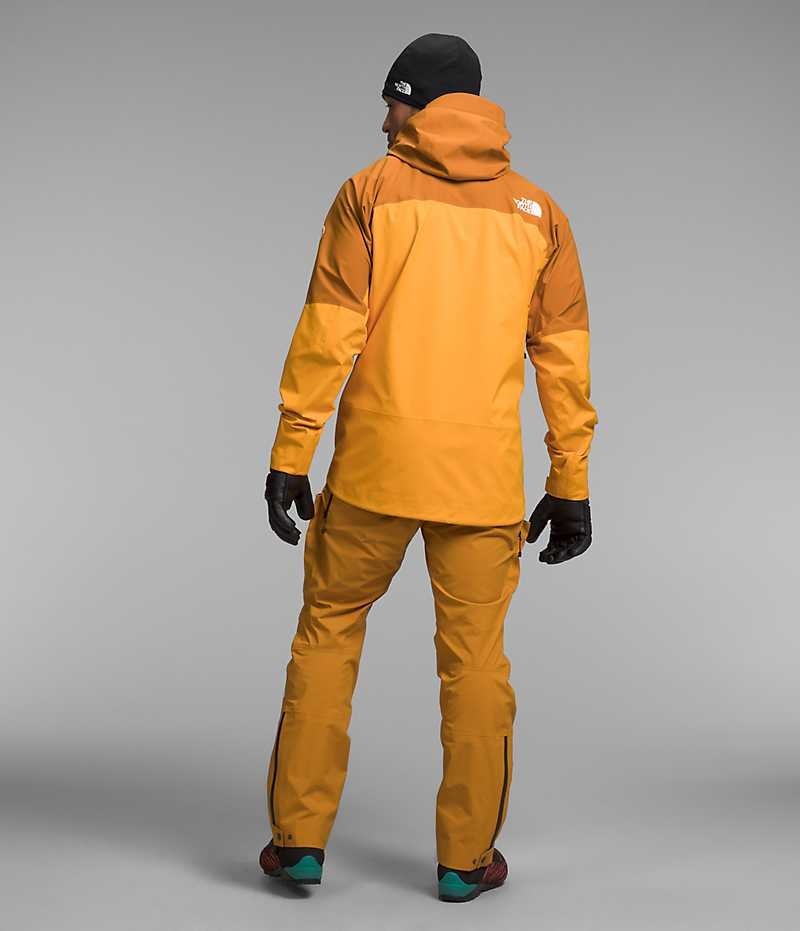 The North Face Summit Series Pumori GTX Pro Yalıtımlı Ceketler Erkek Altın Sarı | ISTANBUL GSNF