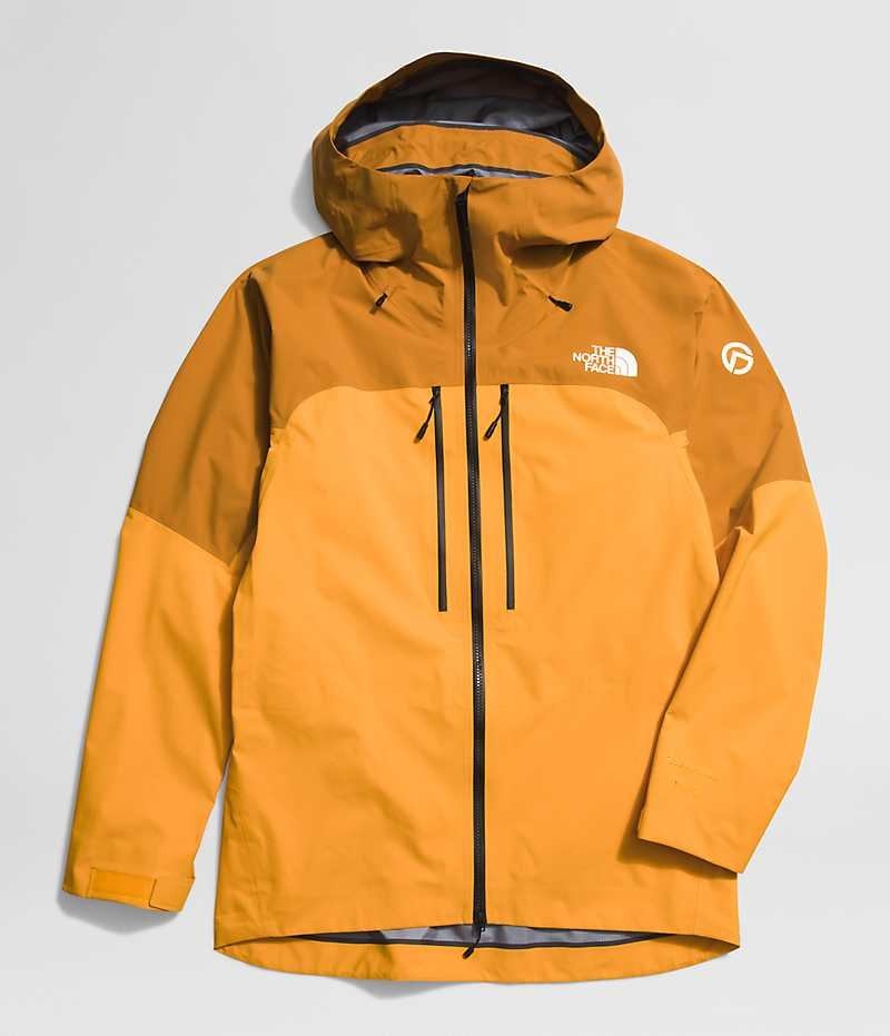 The North Face Summit Series Pumori GTX Pro Yalıtımlı Ceketler Erkek Altın Sarı | ISTANBUL GSNF