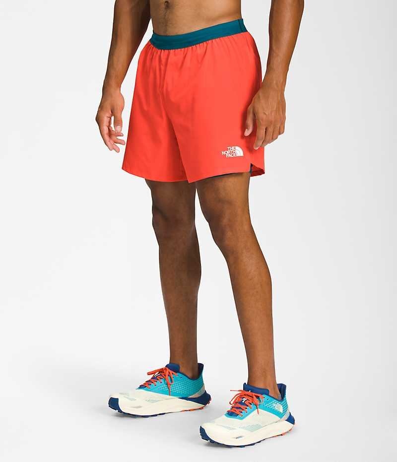 The North Face Sunriser 2-in-1 Şort Erkek Mercan | TÜRKIYE AKCU