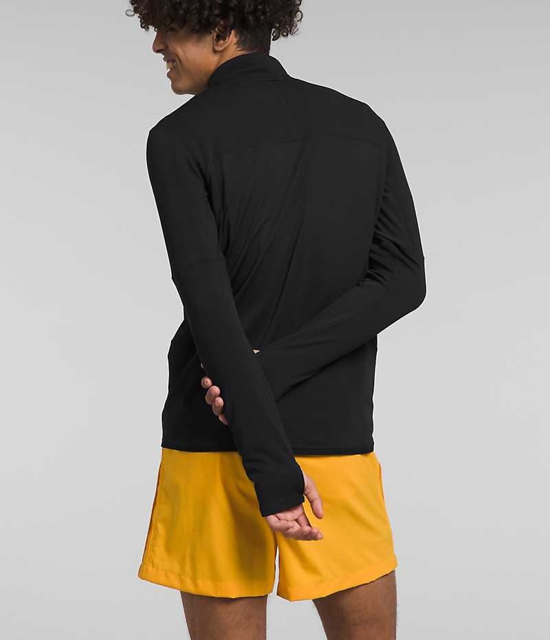 The North Face Sunriser ¼-Zip Sweatshirt Erkek Siyah | ISTANBUL ANLK