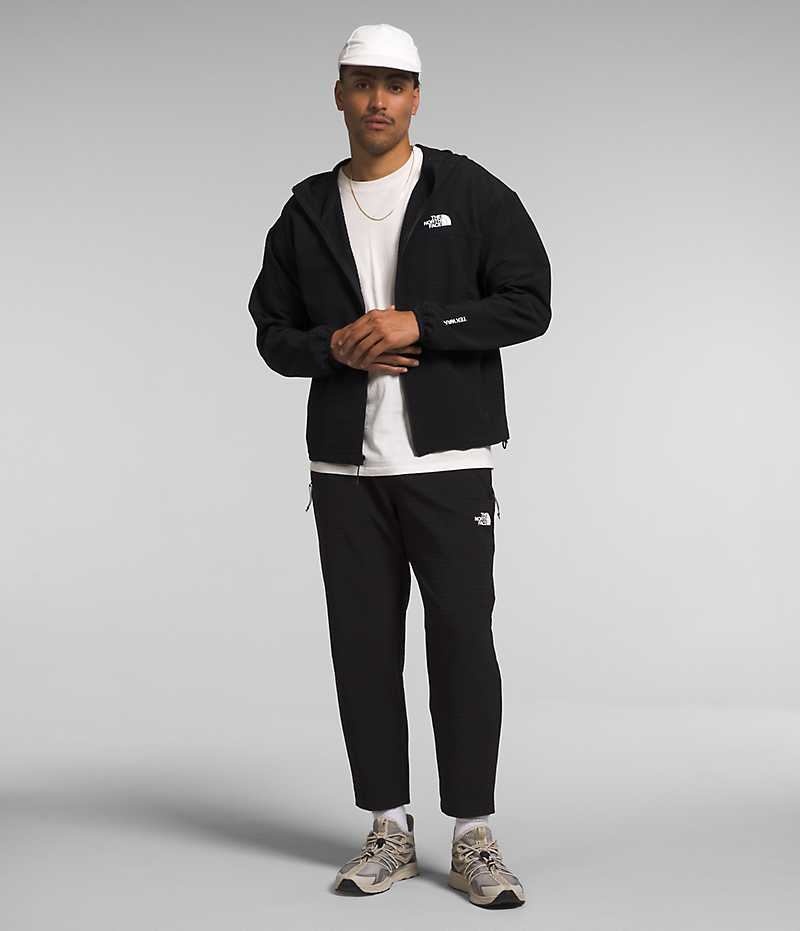 The North Face Tekware™ Grid Hoodie Polar Ceketler Erkek Siyah | ISTANBUL AWLY