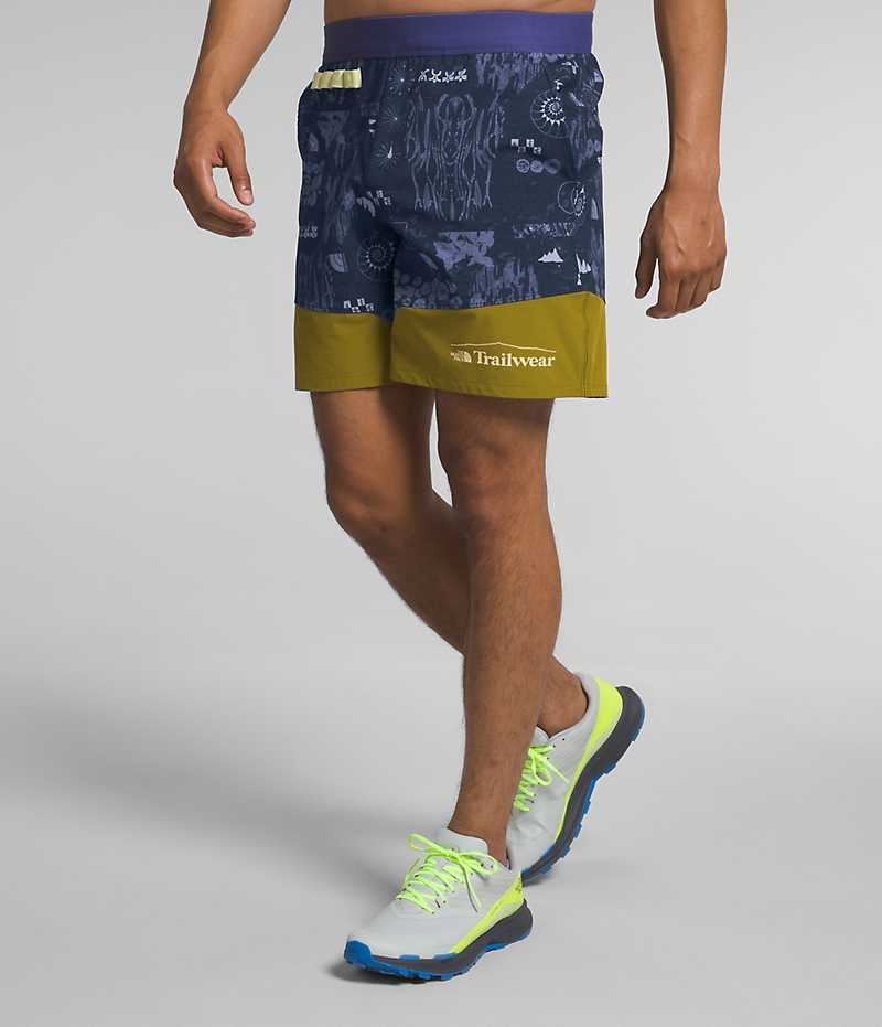 The North Face Trailwear OKT Yürüyüş Şort Erkek Lacivert | ISTANBUL ZUIR