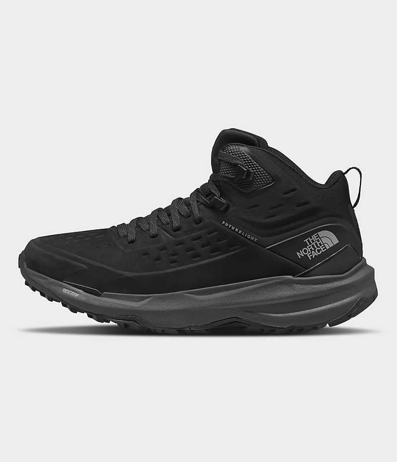 The North Face VECTIV Exploris 2 Mid Cut FUTURELIGHT™ Deri Yürüyüş Botu Kadın Siyah | TÜRKIYE YMJS