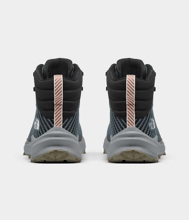 The North Face VECTIV™ Fastpack Mid Cut FUTURELIGHT™ Yürüyüş Botu Kadın Mavi Siyah | TÜRKIYE OHIP