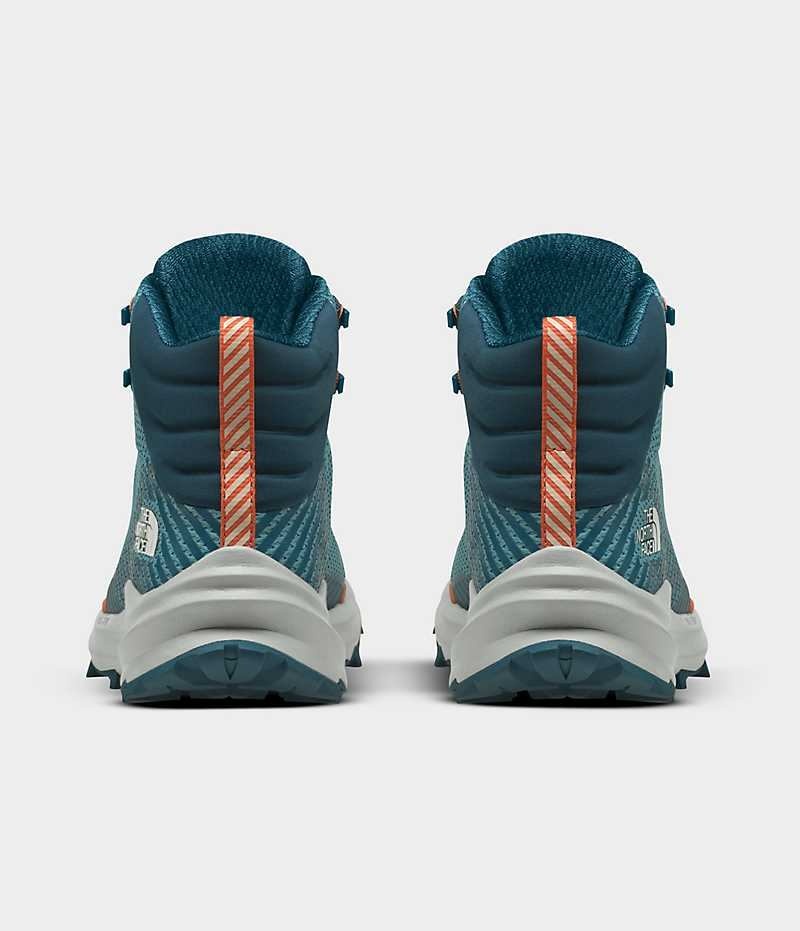 The North Face VECTIV™ Fastpack Mid Cut FUTURELIGHT™ Yürüyüş Botu Kadın Turkuaz | TÜRKIYE UPZY