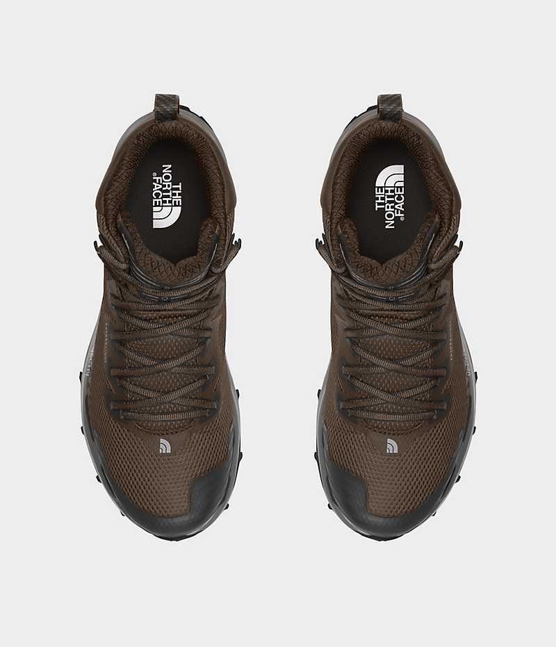 The North Face VECTIV™ Fastpack Mid Cut FUTURELIGHT™ Yürüyüş Botu Erkek Kahverengi | TÜRKIYE DLZN