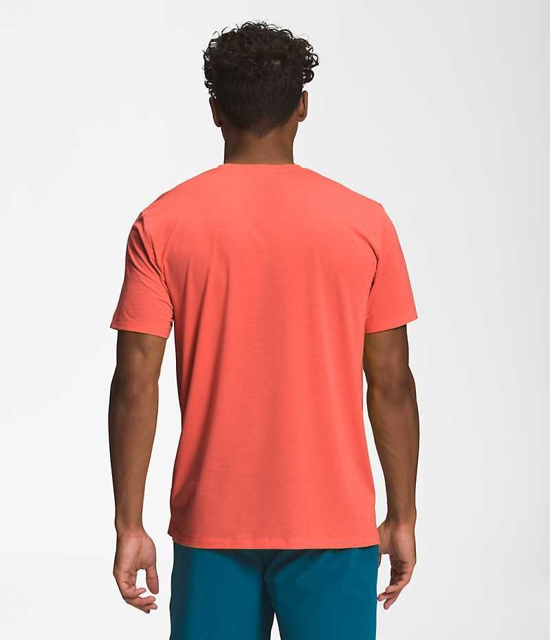 The North Face Wander Kısa Sleeve Tişört Erkek Turuncu | ISTANBUL JZWV