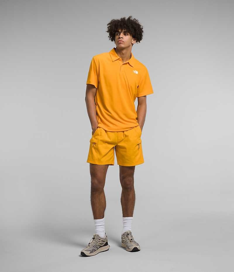 The North Face Wander Polo Gömlek Erkek Altın | TÜRKIYE FEYM