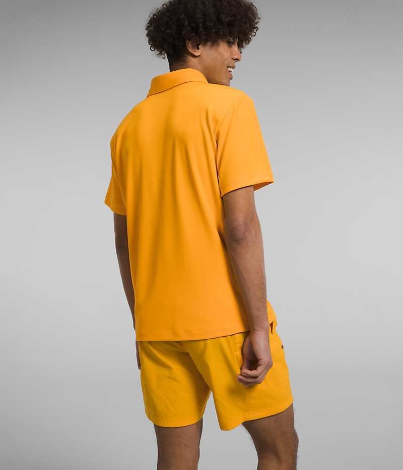 The North Face Wander Polo Gömlek Erkek Altın | TÜRKIYE FEYM