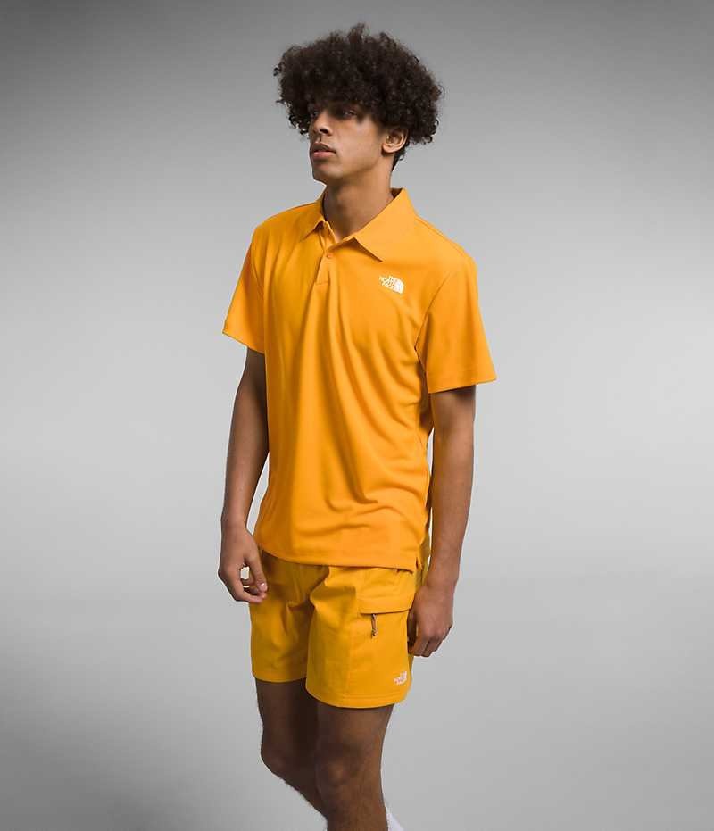 The North Face Wander Polo Gömlek Erkek Altın | TÜRKIYE FEYM