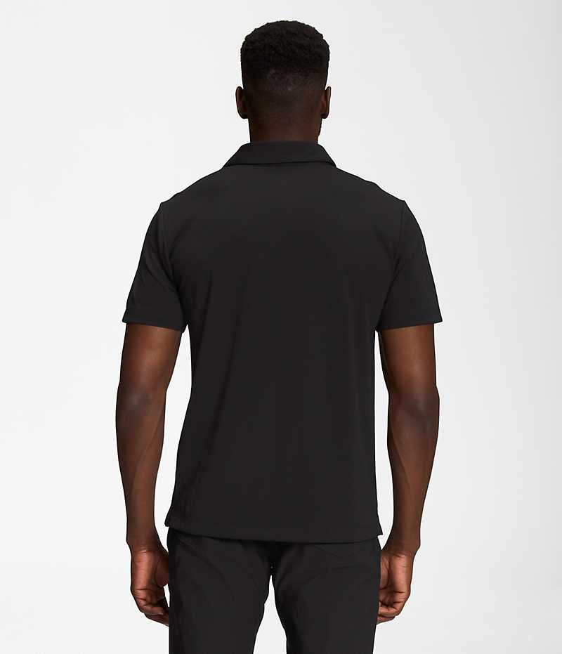 The North Face Wander Polo Gömlek Erkek Siyah | TÜRKIYE RLIN