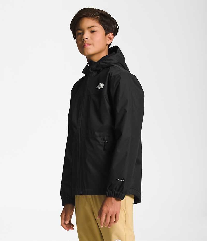 The North Face Warm Storm Yağmurluk Erkek Çocuk Siyah | ISTANBUL EZHU