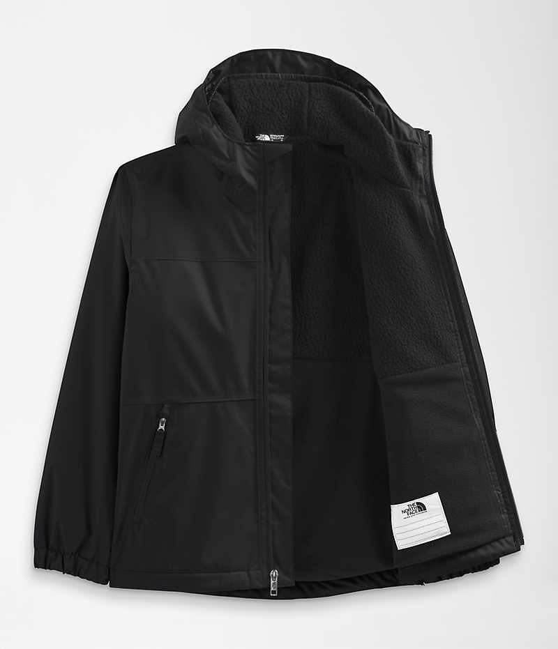 The North Face Warm Storm Yağmurluk Erkek Çocuk Siyah | ISTANBUL EZHU